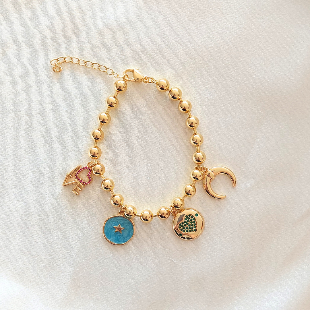 PULSERA CHARMS LOVE